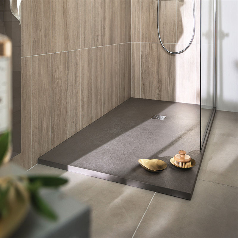 Rechteckige Duschwanne - DAO - Mobalpa - zum Aufstellen / Schiefer