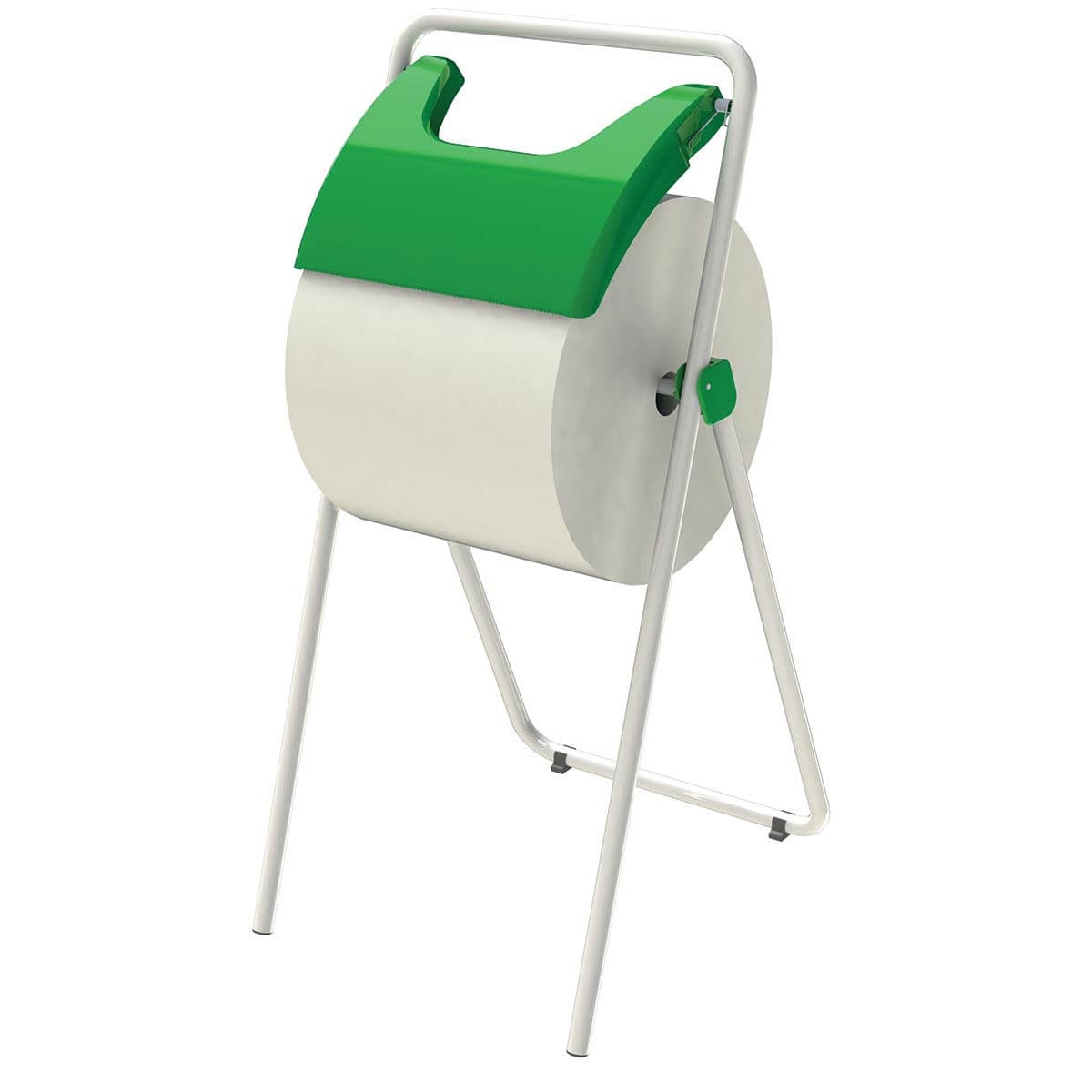 Wandmontierter Handtuchspender ROLL JVD bodenstehend / Metall / ABS