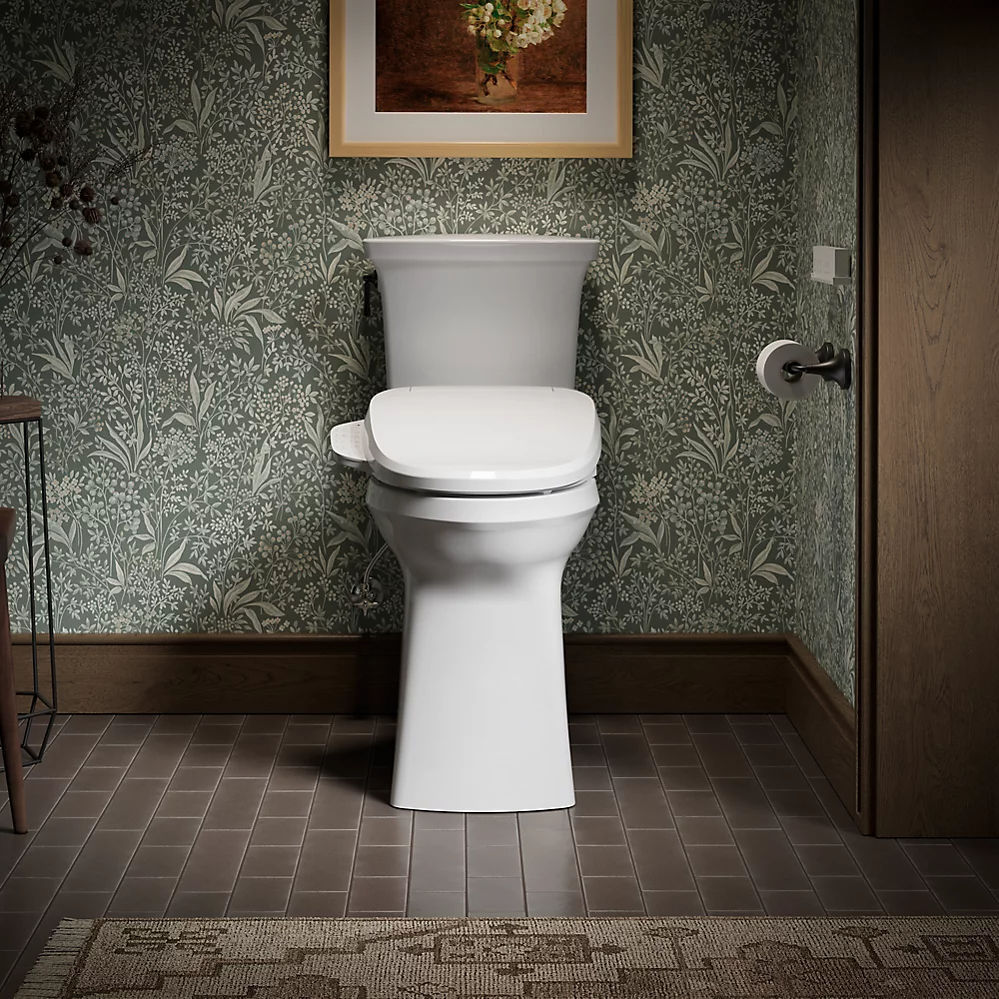 Centoco Toilettensitz Länglich Aus Kunststoff | Weiß, Hochglanz, Einfach Montierbar Für Standard-WCs