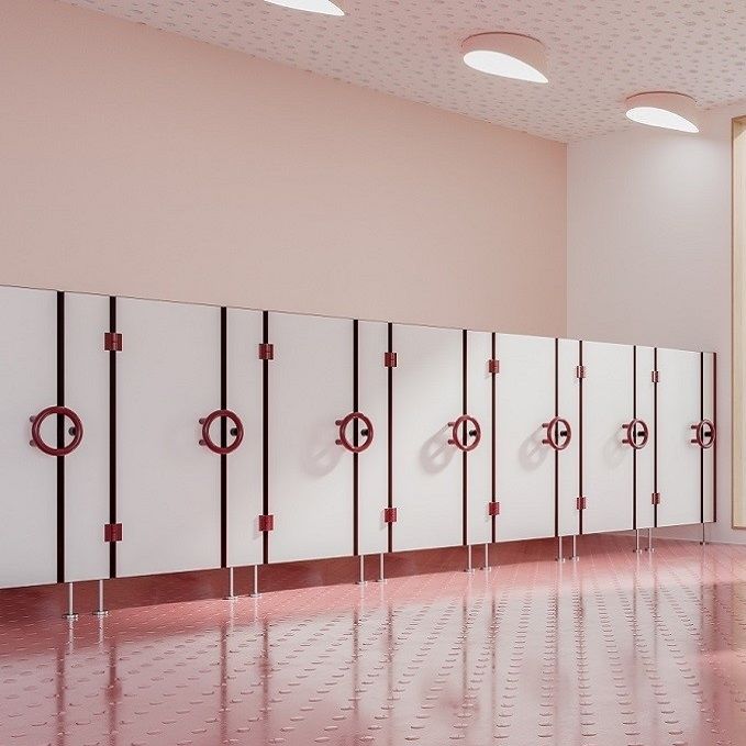 Sanitärkabine für Toilette / für Kindergarten - SVF30 KIGA - Schaefer