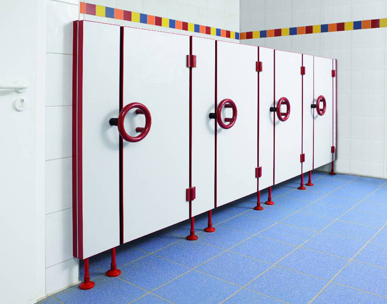 Sanitärkabine für Toilette / für Kindergarten - SVF30 KIGA - Schaefer