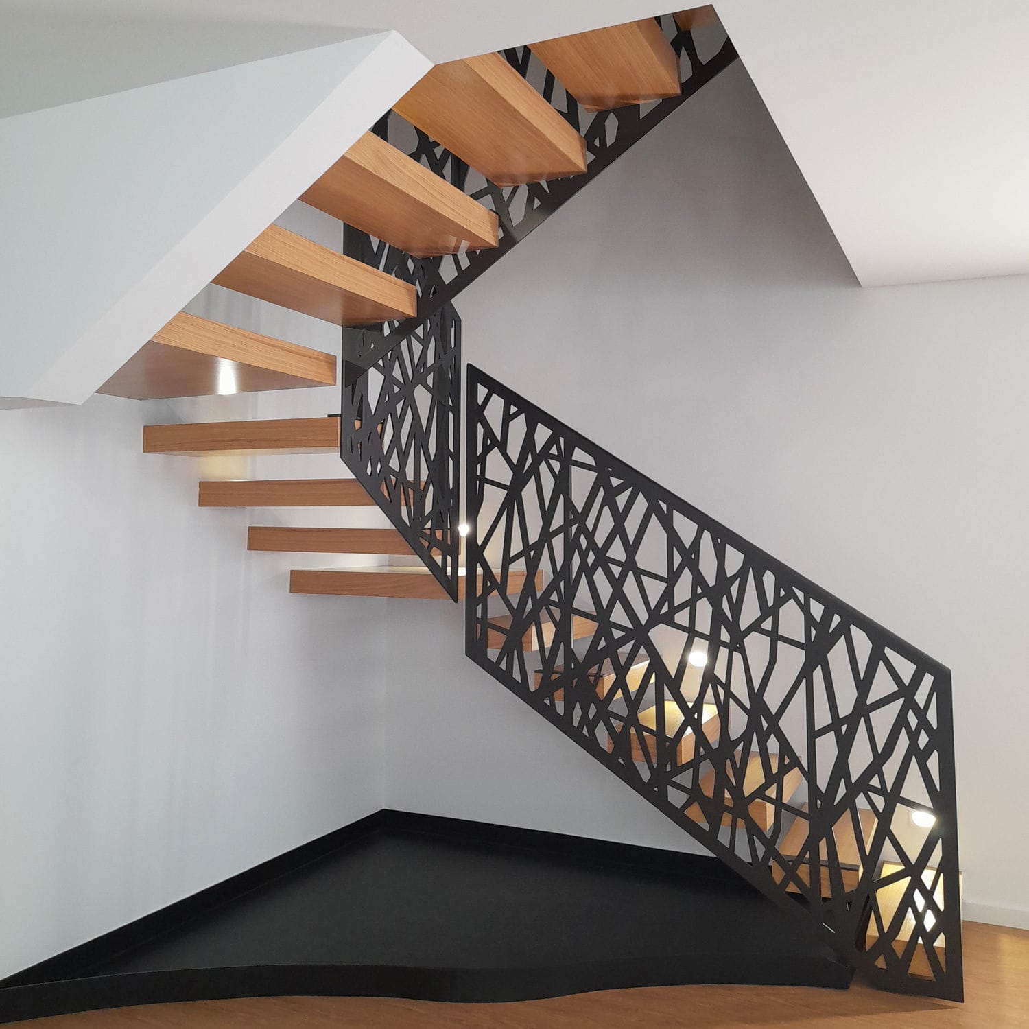 Aluminium-Geländer - BPLAN - Geländer / für den Innenraum / für Treppen