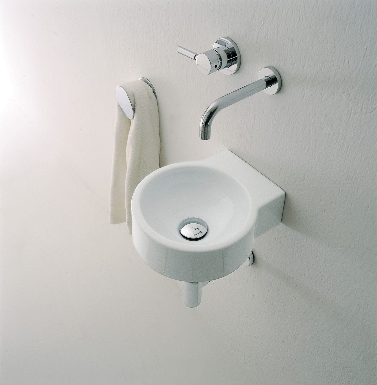 Standard-Waschbecken 60 Cm Rund Weiß Kaufen Bei