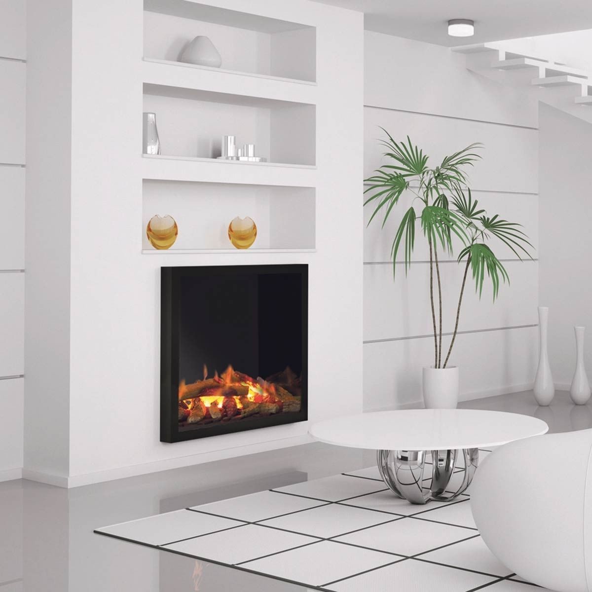 Elektrische Geschlossene Feuerstelle OPTIMYST® JUNEAU / JUNEAU XL