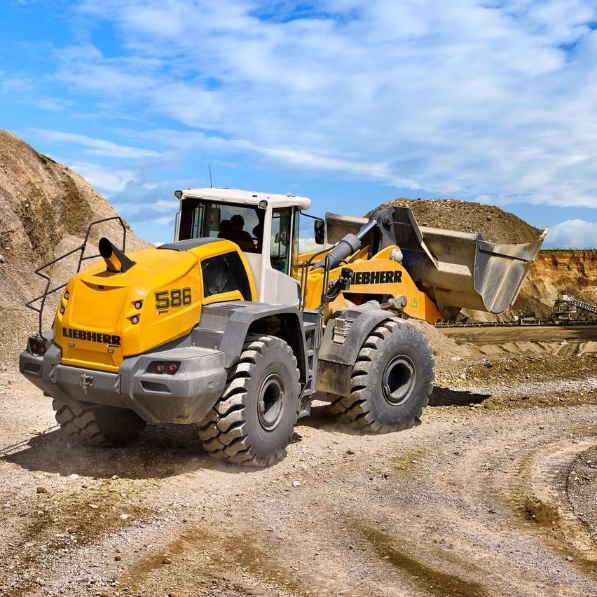 Radlader - L 586 XPOWER - Liebherr - für Baustelle / Diesel / Tier 4 ...