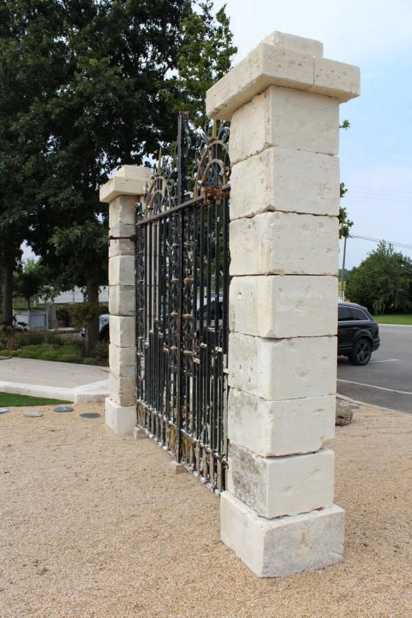 Einflügeliges Tor - bca materiaux anciens - Schmiedeeisen