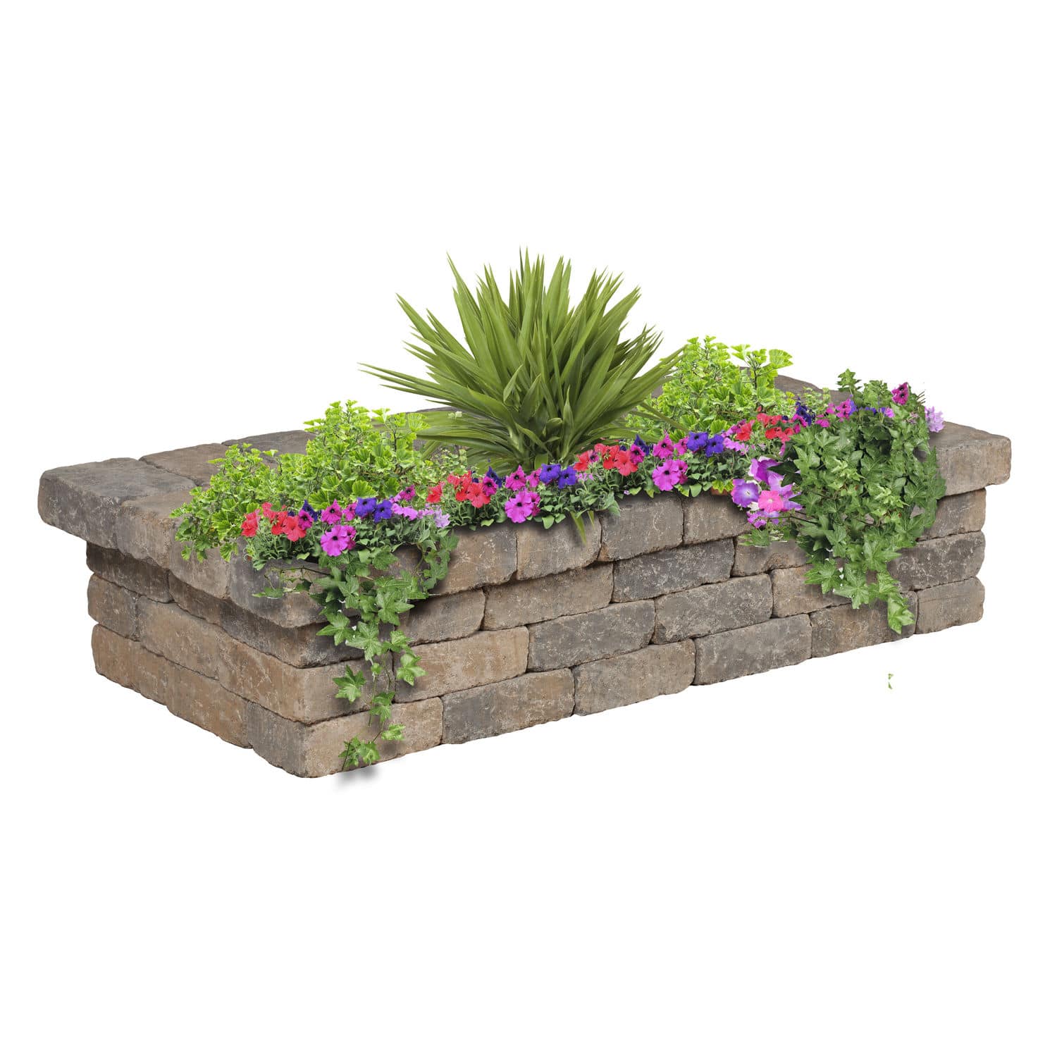 SteinPflanzkübel HAMPTON shaw brick rechteckig / klassisch / für