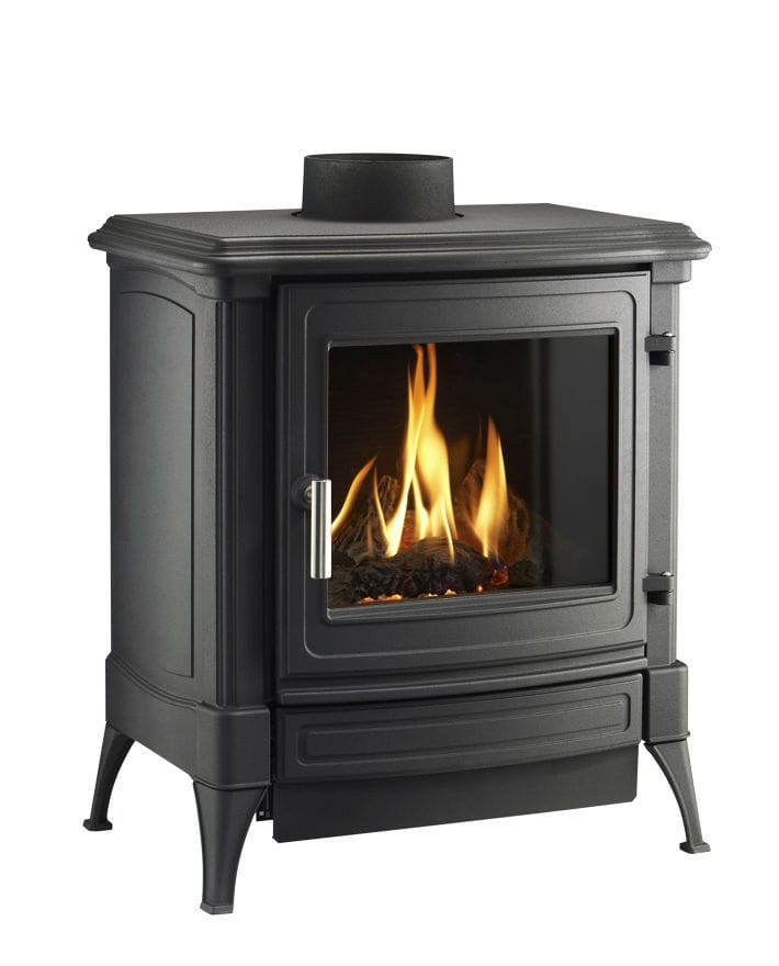 Gaskaminofen / Gusseisen / traditionell / 0 - 5 kW - S - Nestor Martin