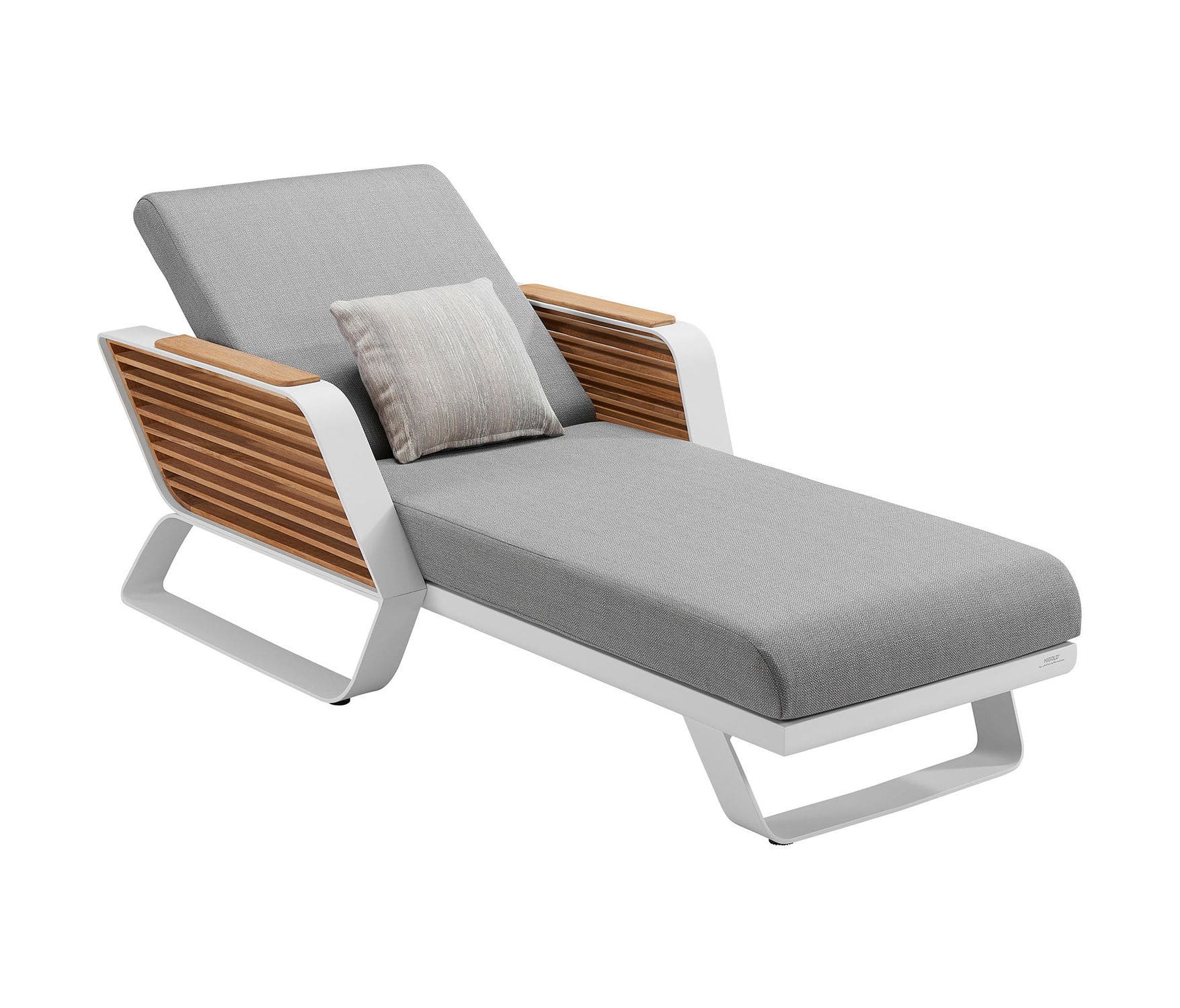 Moderne Sonnenliege WING Higold Sunbrella® / Aluminium