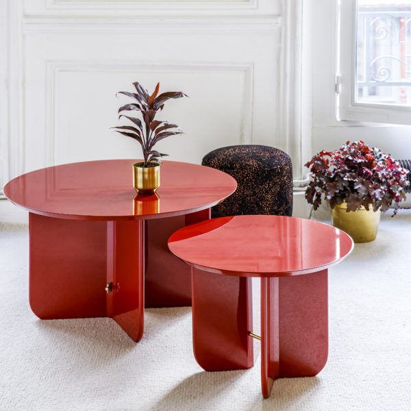Moderner Couchtisch - BE GOOD - Red Edition
