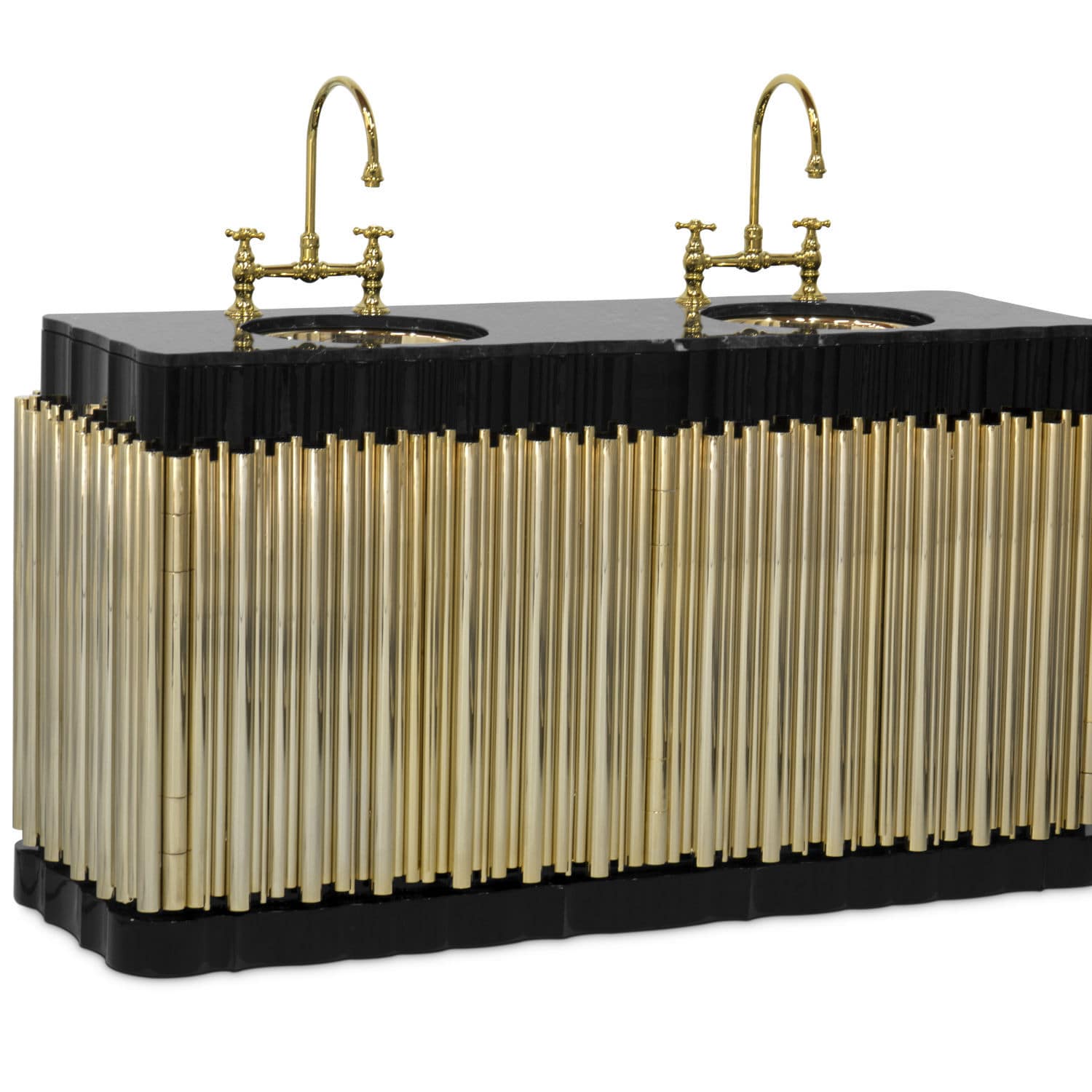 Doppelter Waschtisch-Unterschrank - SYMPHONY - Maison Valentina