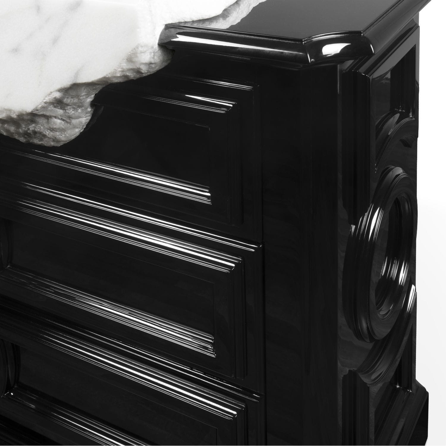 Freistehender Waschtisch-Unterschrank - PETRA - Maison Valentina - Holz