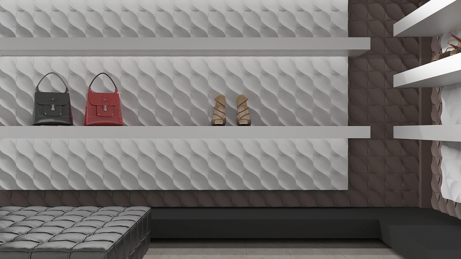 Innenraum-Fliesen - WAVE - WOW Design EU - Wand / Keramik / Motiv