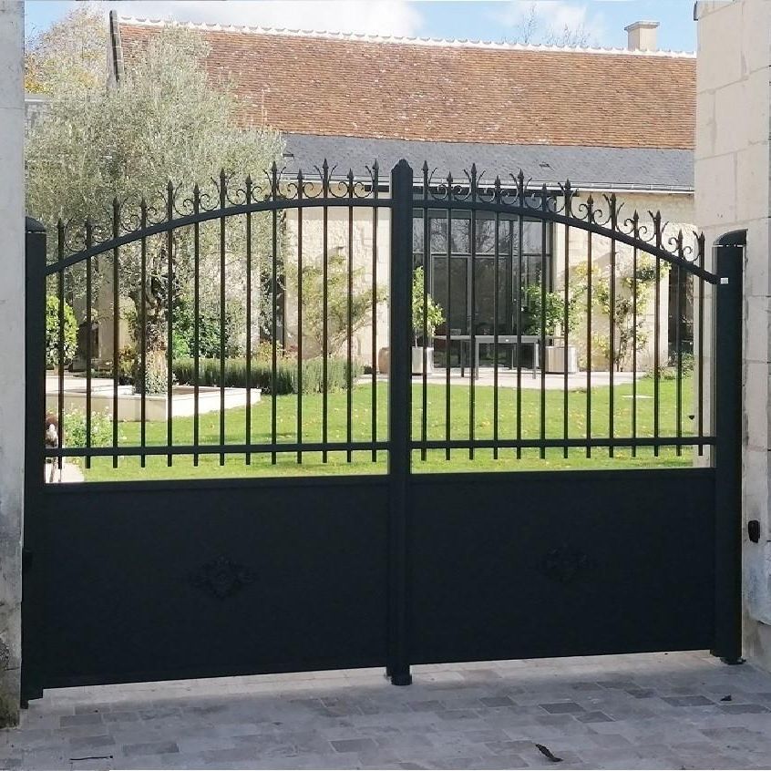 Einflügeliges Tor Manoir GYT rechts / Aluminium / Platten