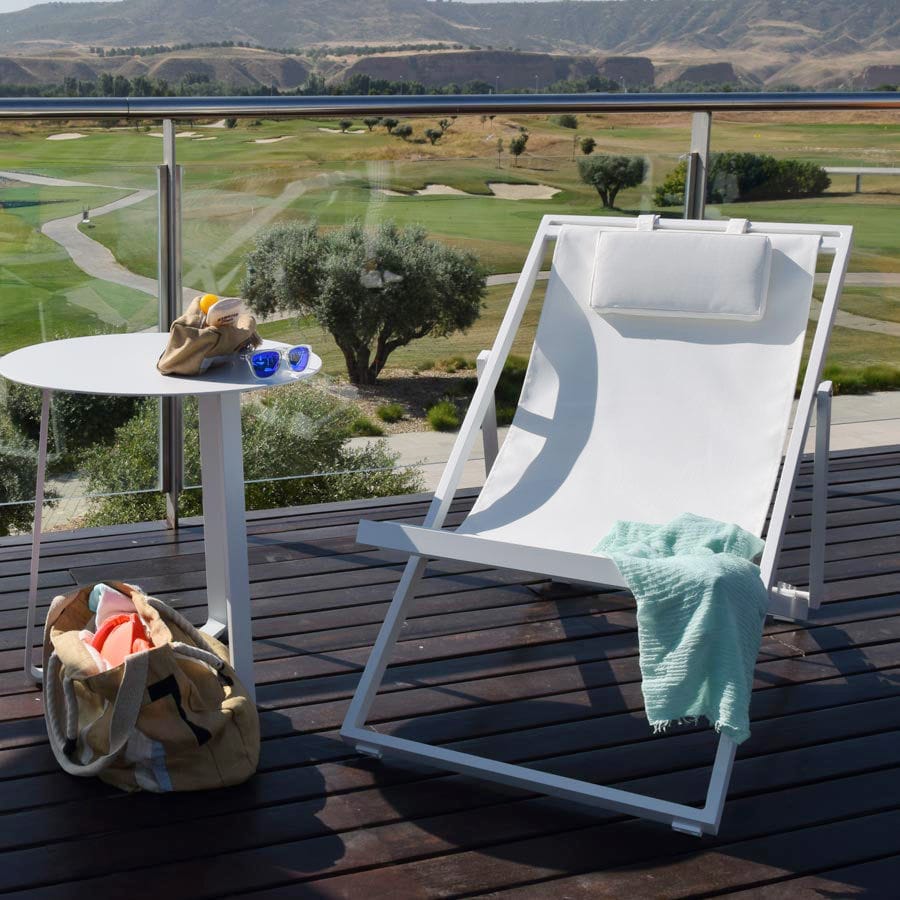 Stoff-Liegestuhl - BAHAMAS - GreenDesign