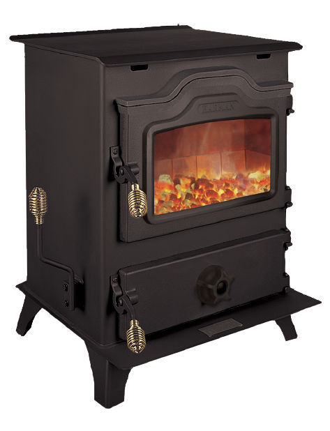 Holzkohle-Kaminofen - MARK - Harman Stoves - traditionell / Metall