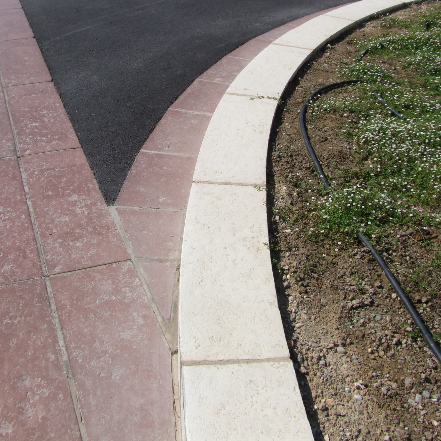 Randstein für Garten BOC01 Replik Bordstein / für