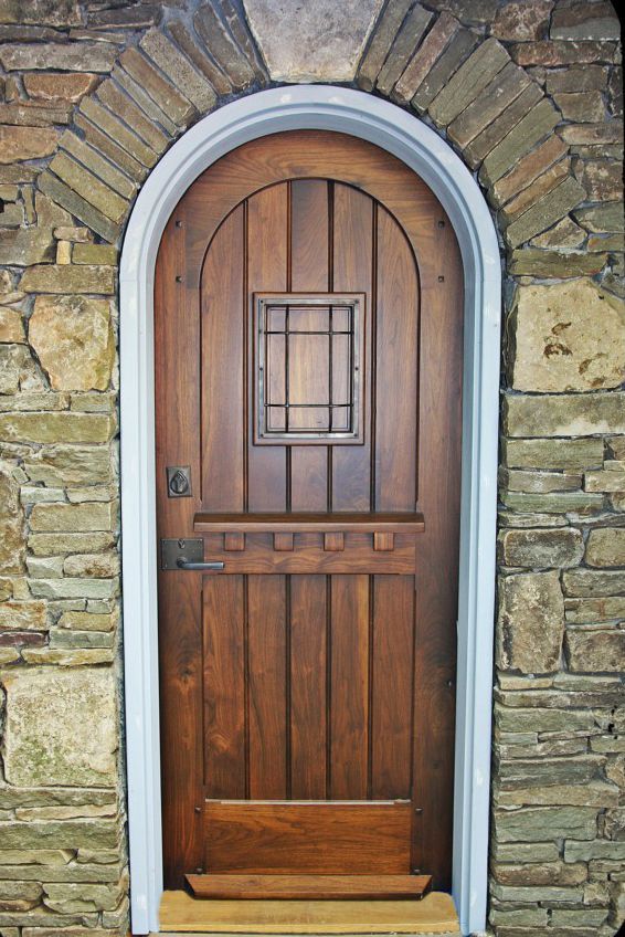 Eingangstür - STONEMAN 520 - AppWood - Holz / einflügelig / halbverglast