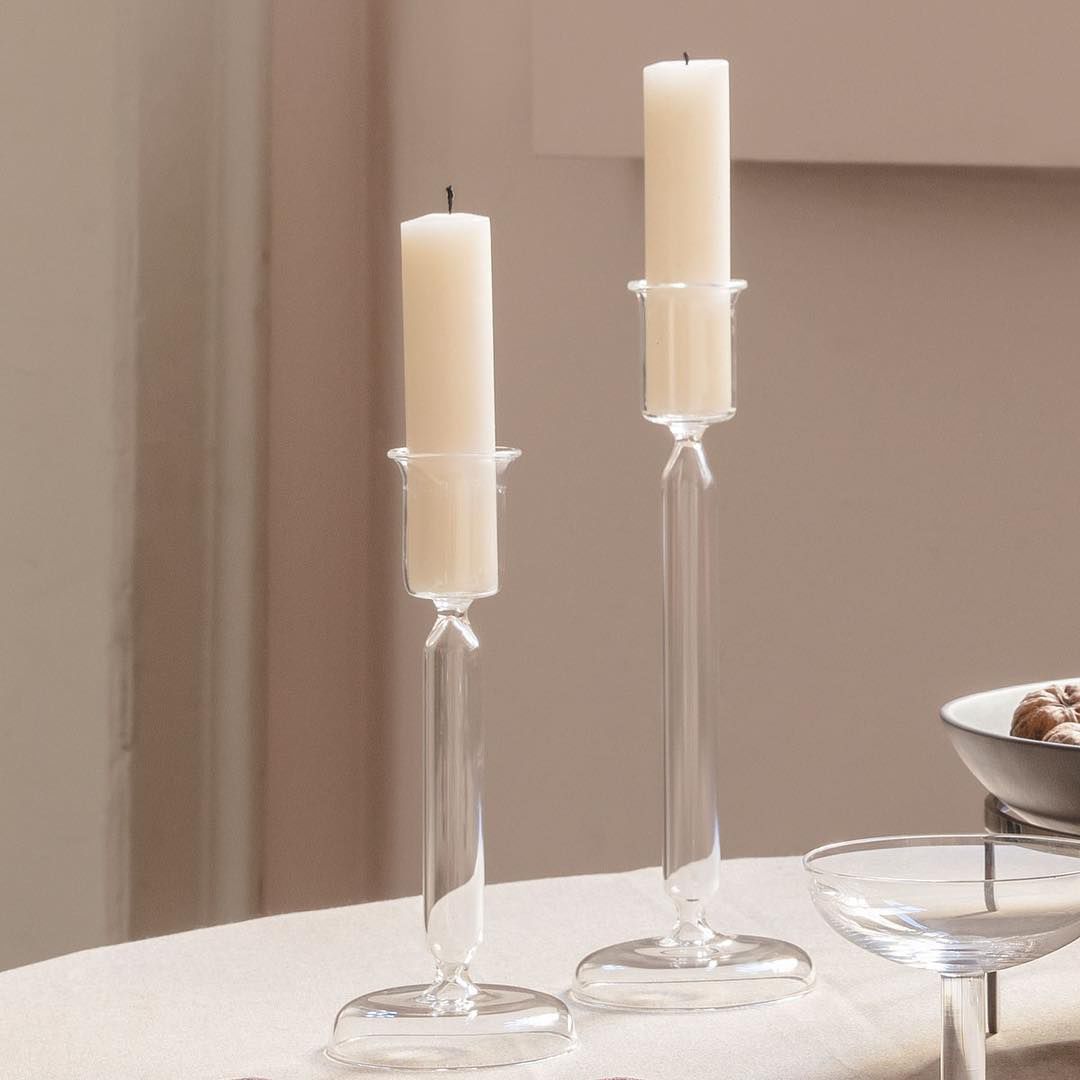 Kerzenhalter / geblasenes Glas LUNA PAOLA C