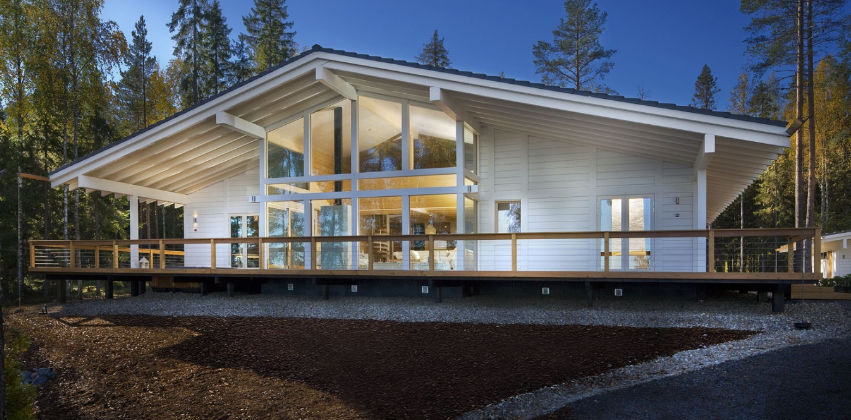 Fertigbauhaus - POLAR SWAN 225 - Polar Life Haus - Öko / modern / 2-Etagen