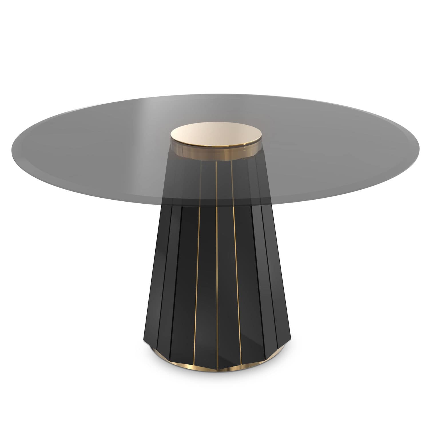 Moderner Esstisch - DARIAN - LUXXU MODERN DESIGN & LIVING - Holz / Glas