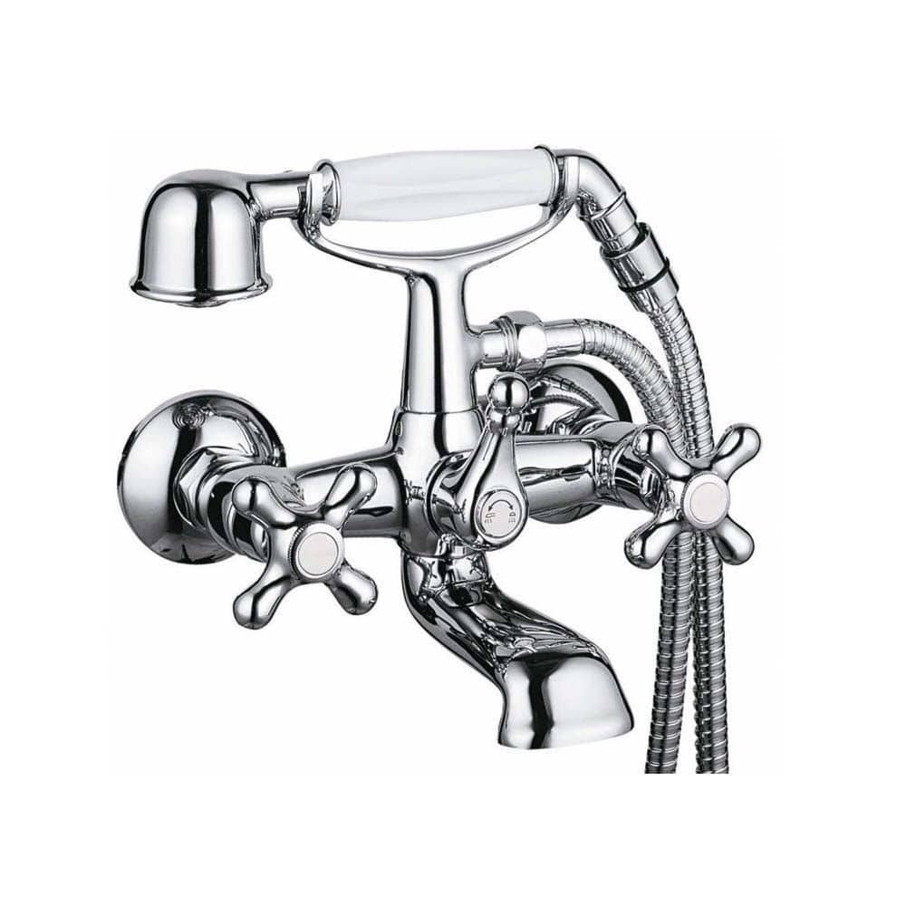 DP Grifería Dusche-Armatur – Einhebelmischbatterie Mit Handbrause & Schlauch, Keramikkartusche