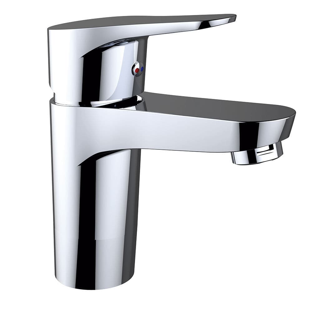 DP Grifería Cala Einhebelmischer Für Spülbecken – Schwenkbarer Auslauf, Keramikfassung, Chrom