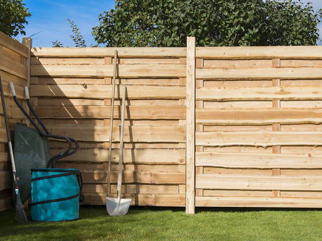 Gartenzaun / Platten / aus Lärche - COUNTRY - Pircher