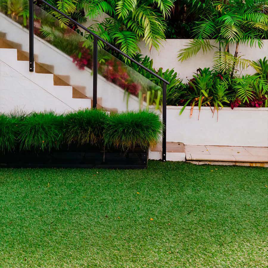 Künstlicher Rasen SOFTTRAIL Geometriktarget Rollen / für Garten