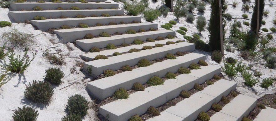 Betonstufe PREFAC MYWAY Fertigbau