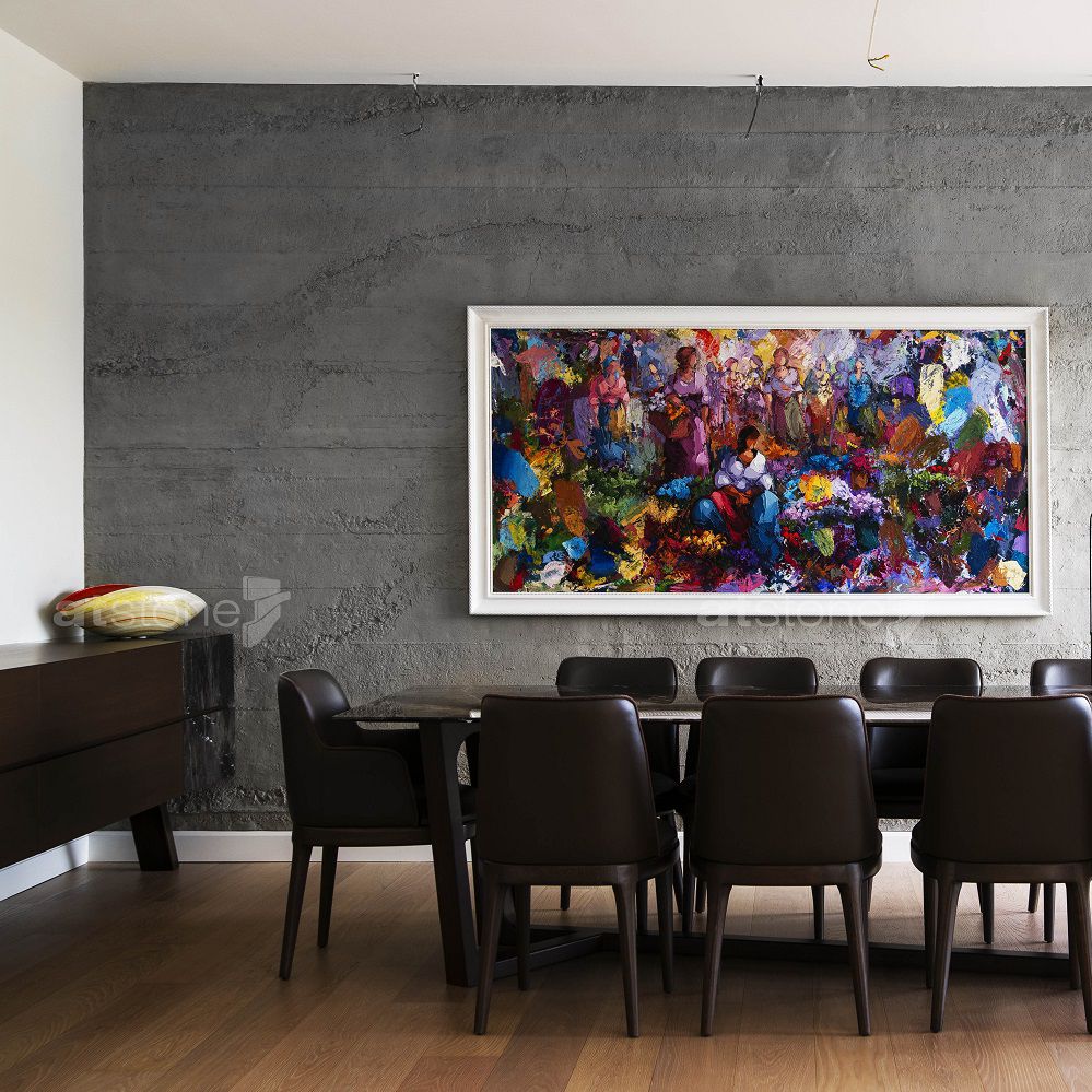 Beton-Wandverkleidung - HORMIGON - Artstone - für Privatgebrauch