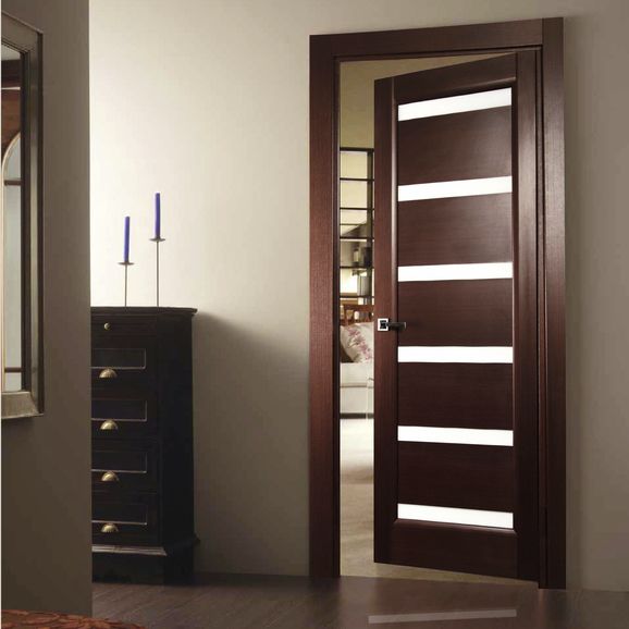 Tür für Innenbereich - TOKYO - Ville Doors - aus MDF / Holzfurnier