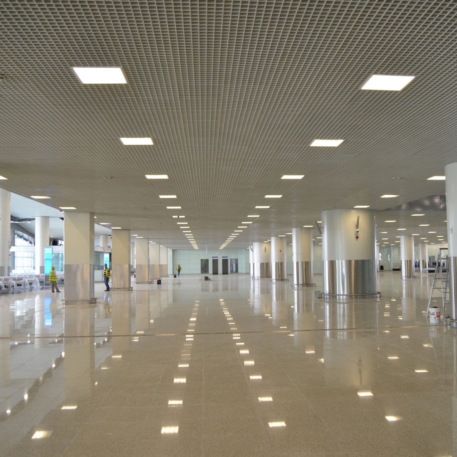 Abgehängte Decke / Metall - Opencell System - BUTEM METAL - Fliesen