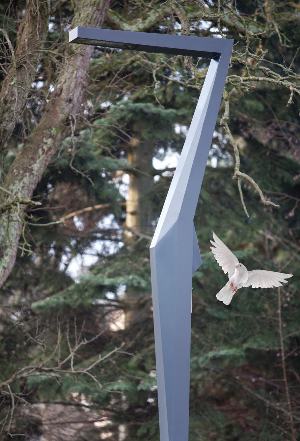 Gartenlaterne - PREGNANT - LIRALIGHTING - modern / Stahl / LED