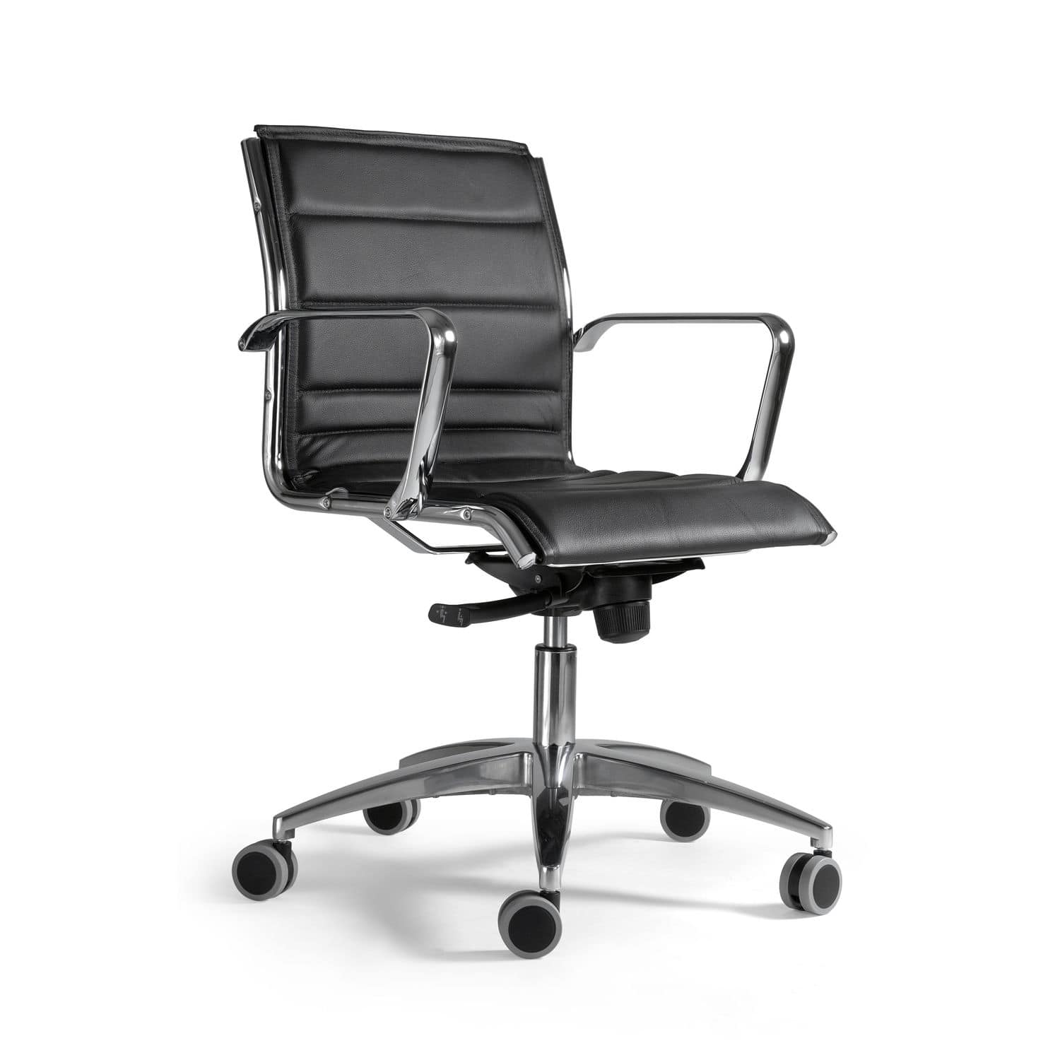 Moderner Bürostuhl - COMET - Milani - Stoff / Polster / mit hoher ...