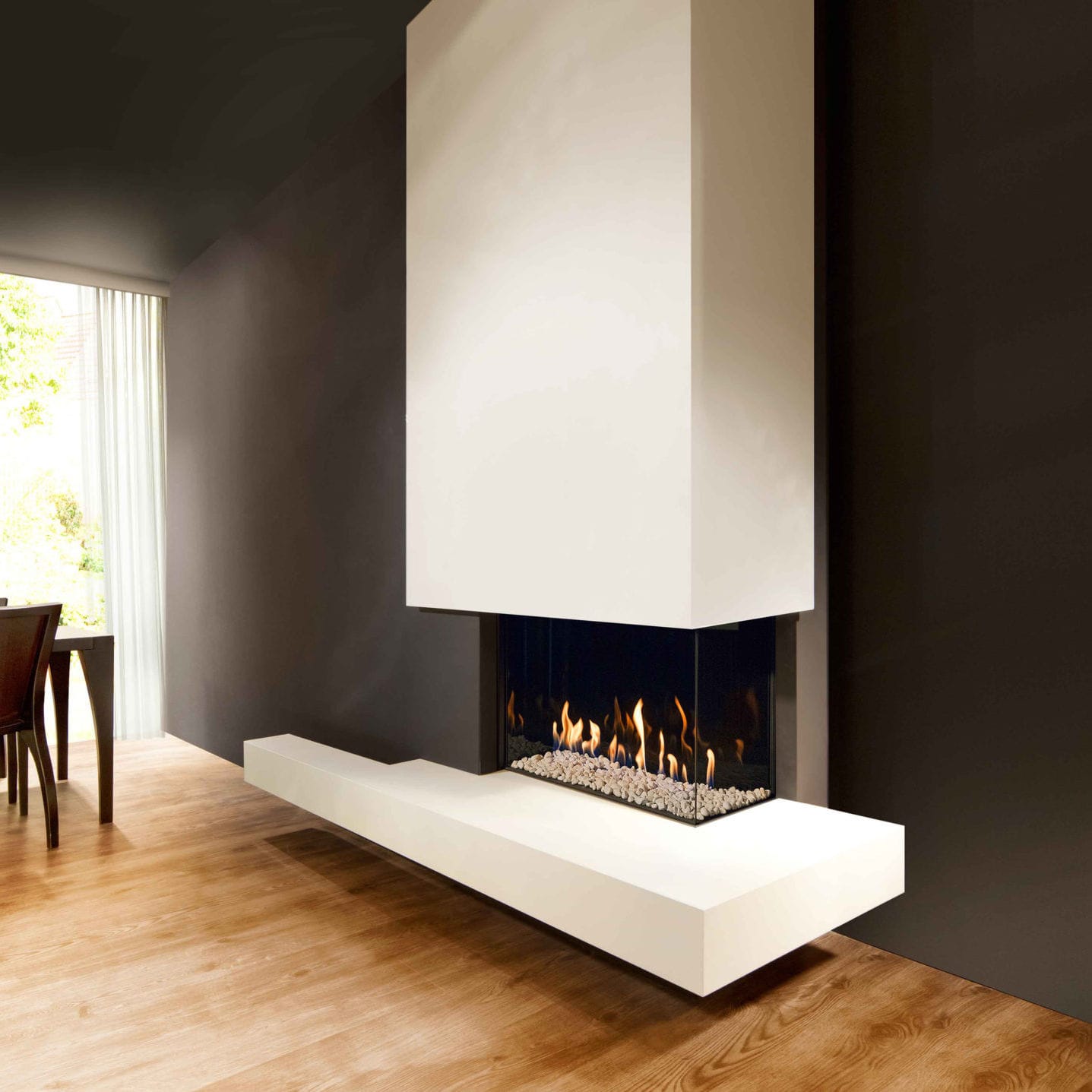Gaskamin - KALFIRE ECO-LINE G65/44C - Bespoke Fireplace Designs