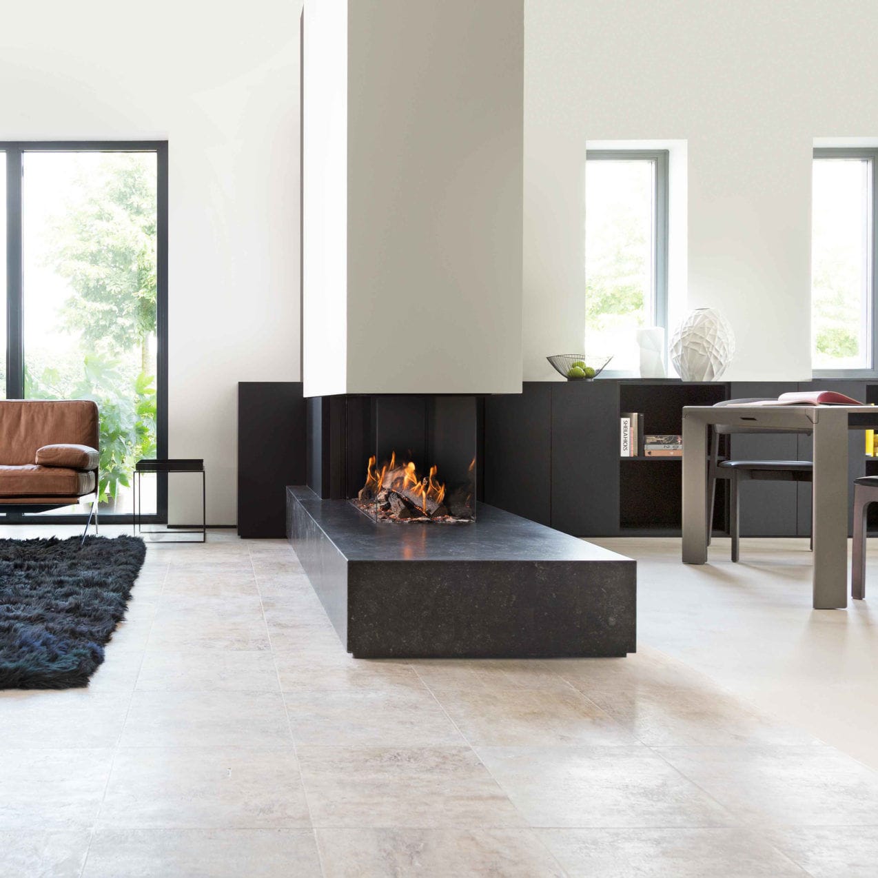 Gaskamin - KALFIRE PRESTIGE GP85/50R - Bespoke Fireplace Designs