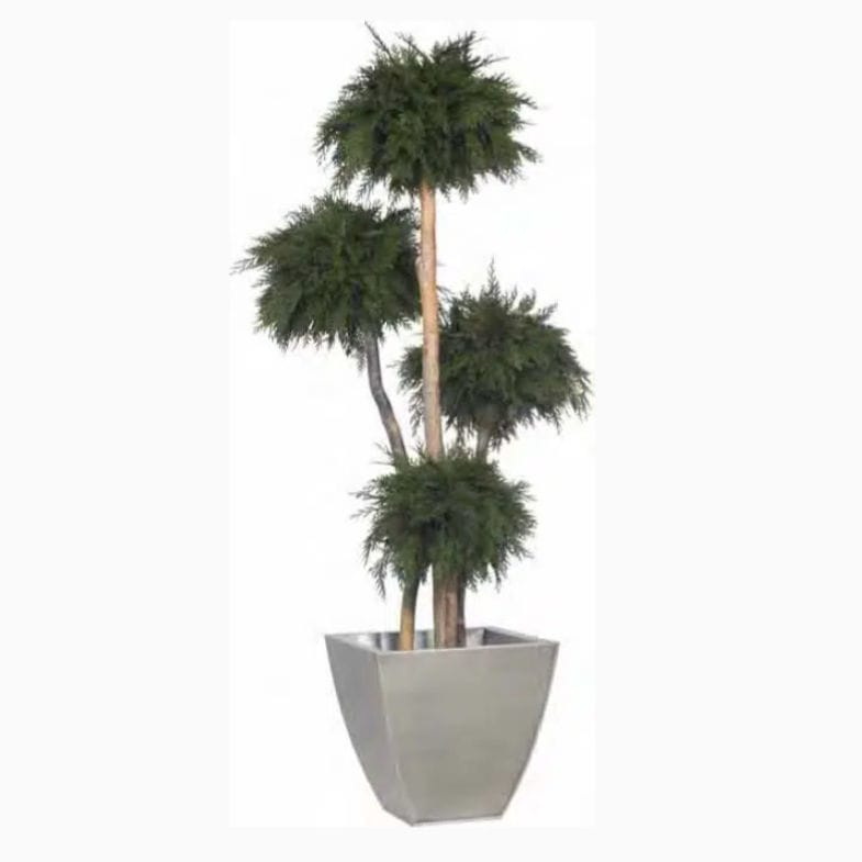 Stabilisierte Zierpflanze GREEN 4 BOULE THUJA LinfaDecor Kugeln