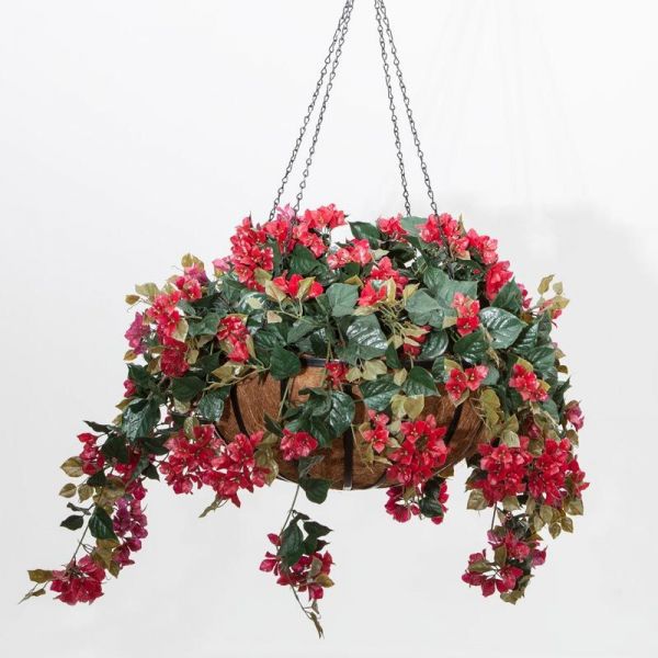 Blumentopfkorb Aus Eisen – Aufhängekorb Für Pflanzen, Größe M (ca. 15x9x13 Cm), Schwarz