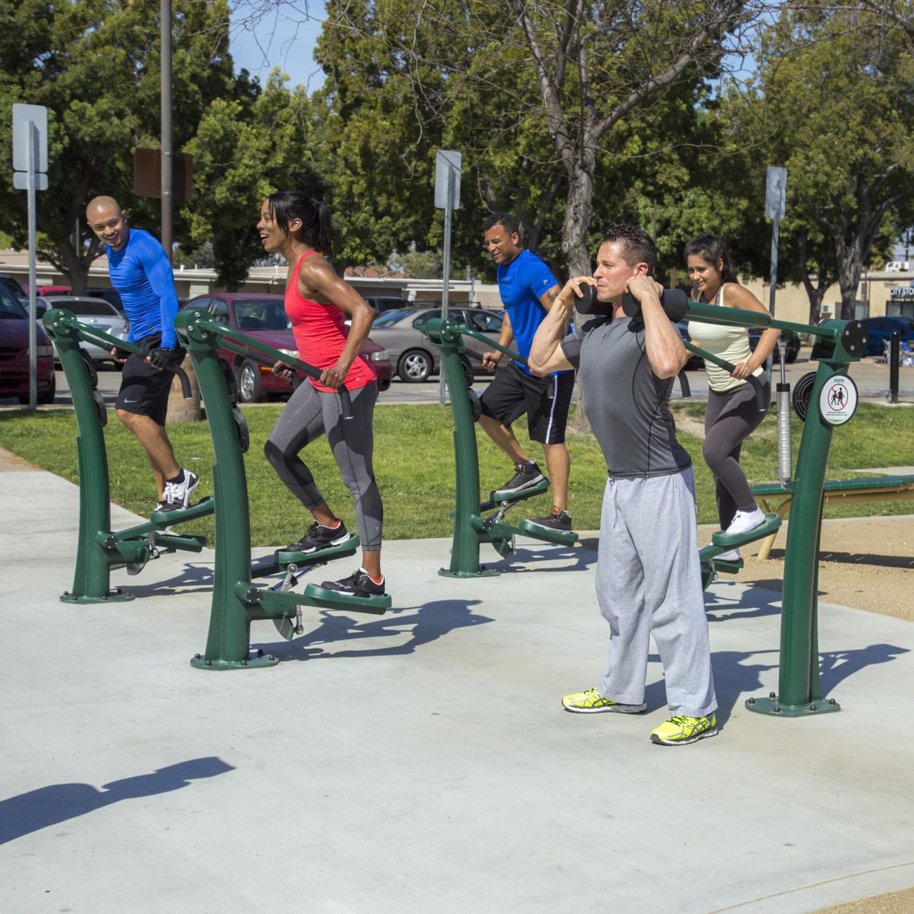 Fitnesspark PROFESSIONAL SERIES PACKAGE Greenfields Outdoor Fitness