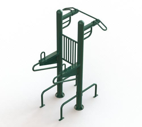 DipsFitnessgerät PARIS Site Furnishings Outdoor Fitness für den