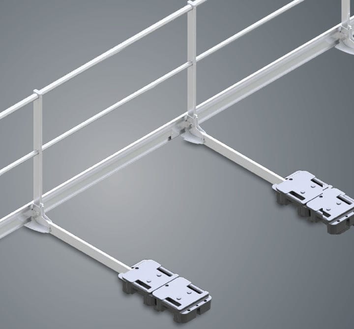 6-tlg. Deck-Fackelhalter Set Mit Klemmen - Schwarz Für Geländer & Terrassen