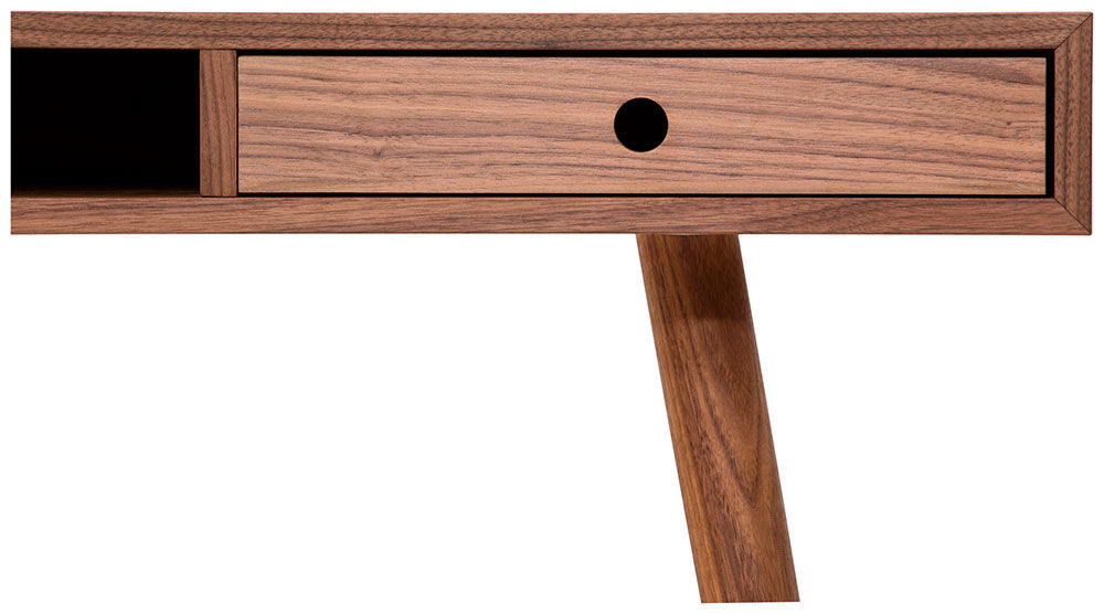 Schreibtisch aus Eiche - CLASSIC - PBJ Design House - aus Nussbaum