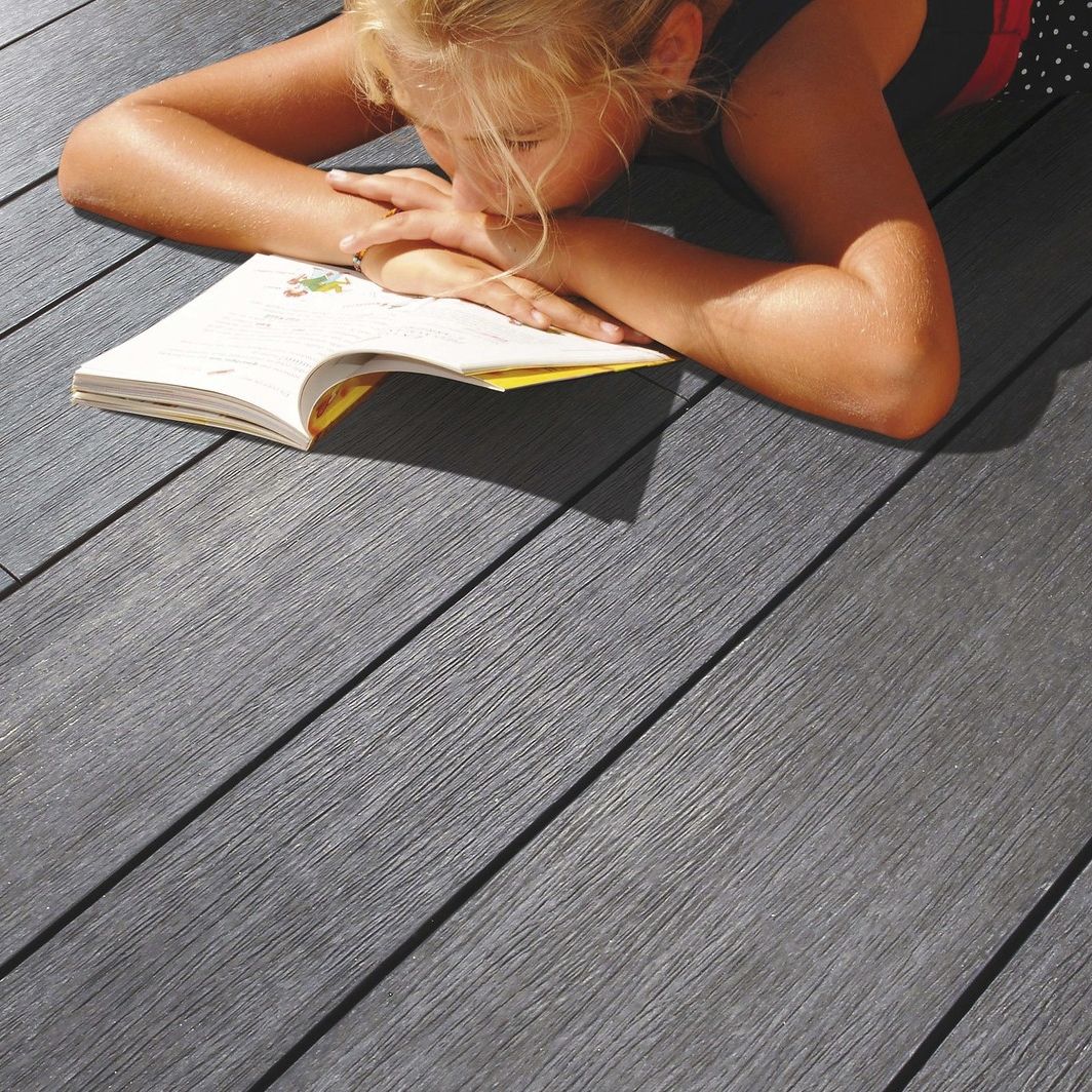 Verbundholzterrassendiele - VINTAGE - FIBERDECK - Holzoptik