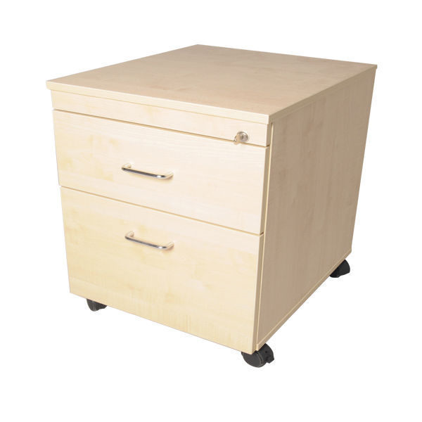 Niedriger Aktenschrank - ambic educational - MDF / mit Schubladen / modern