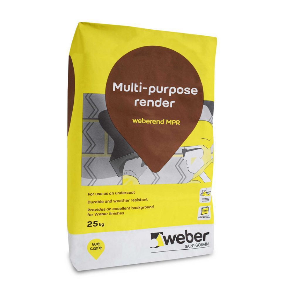 Wasserdichter Mörtel - WEBEREND MPR - Weber - für Beton / für Mauerwerk ...