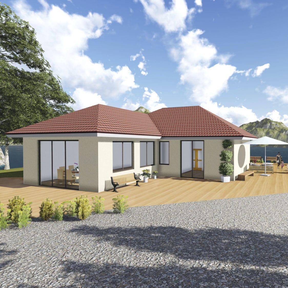 Fertigbauhaus THE NETHERLANDS C Frame House group Sia Öko