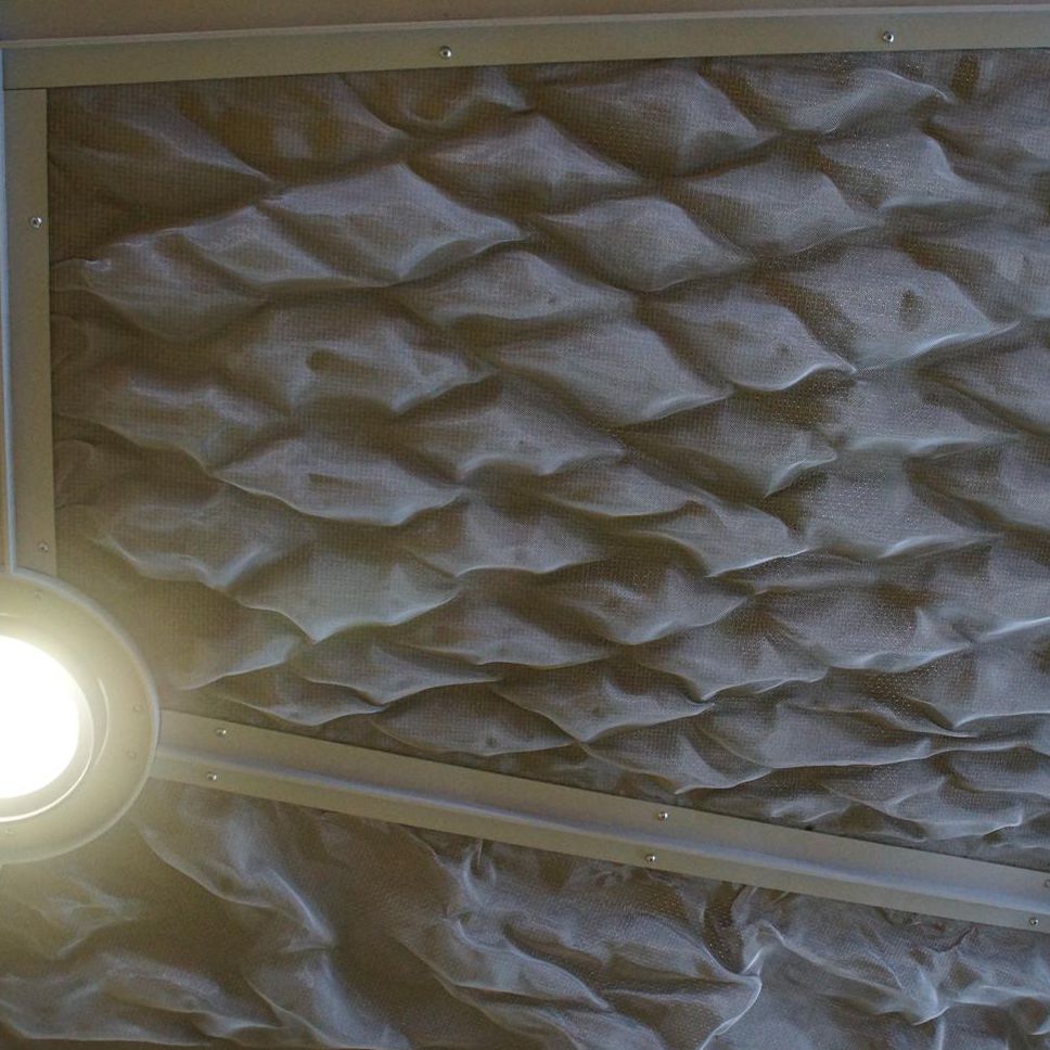 Abgehängte Decke / Edelstahl - MONTANA 1961 - HAVER & BOECKER OHG