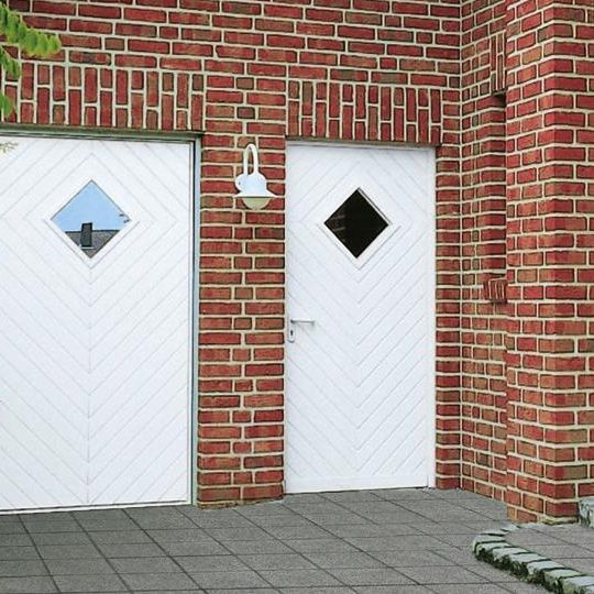 Nebeneingangstür - Novoferm - Massivholz / verzinkter Stahl / Stahlblech