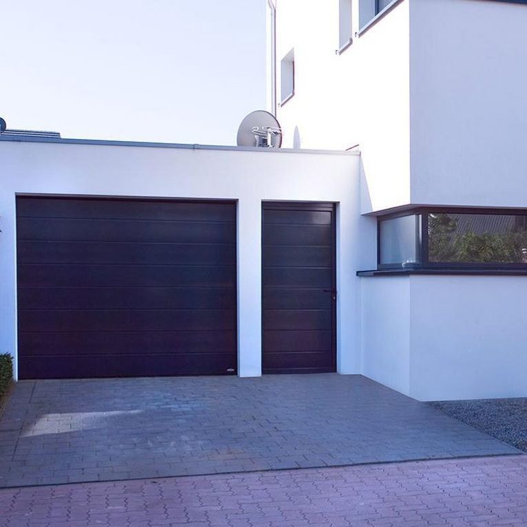 Nebeneingangstür / einflügelig / Aluminium / verzinkter Stahl - Novoferm